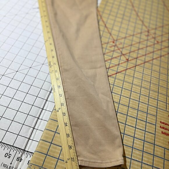 AG Adriano Goldschmied Legging Ankle Super Skinny Jeans Khaki - size 27R - Picture 7 of 13
